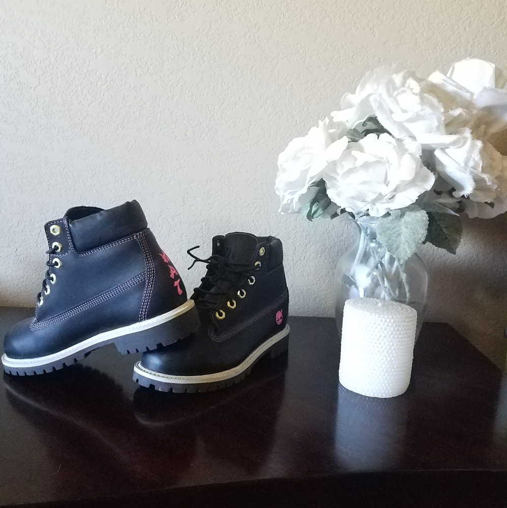 Timberland Black Leather